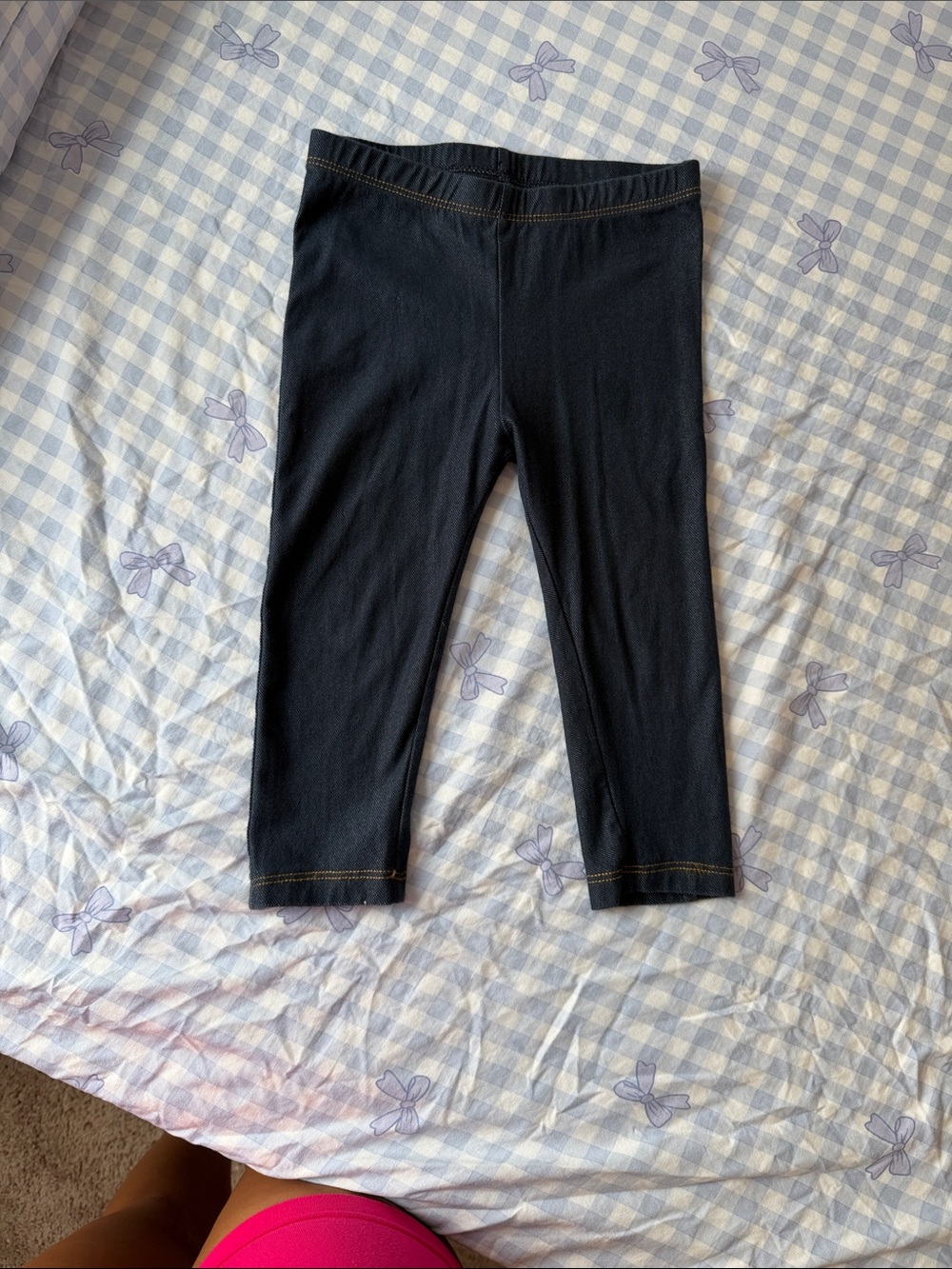 The Children's Place Black Capri Leggings for Kids